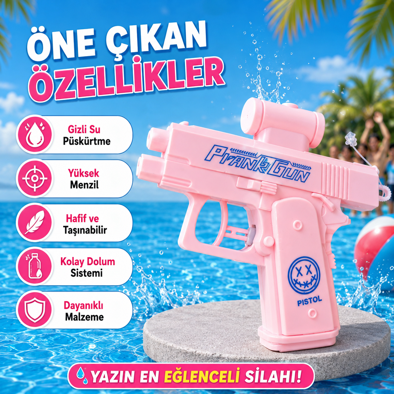 Viral Şaka Su Tabancası